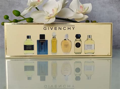 givenchy perfume sets|Givenchy miniature perfume gift sets.